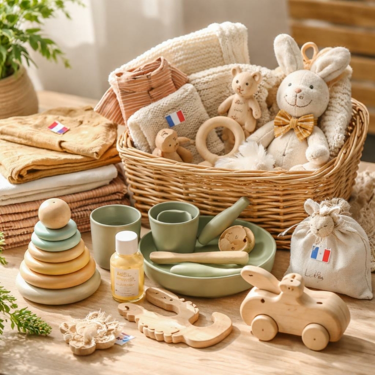 10 cadeaux de naissance Made in France — originaux, durables et pratiques